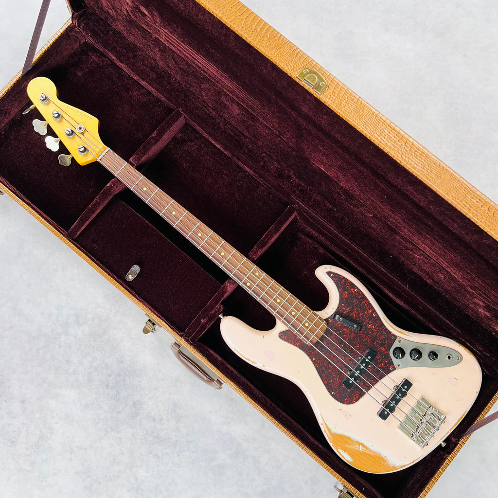 Nash JB63 Bass Guitar - Shell Pink - 18