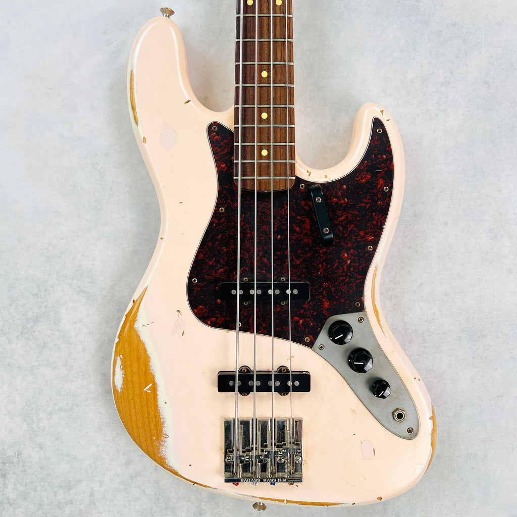 Nash JB63 Bass Guitar - Shell Pink - 1