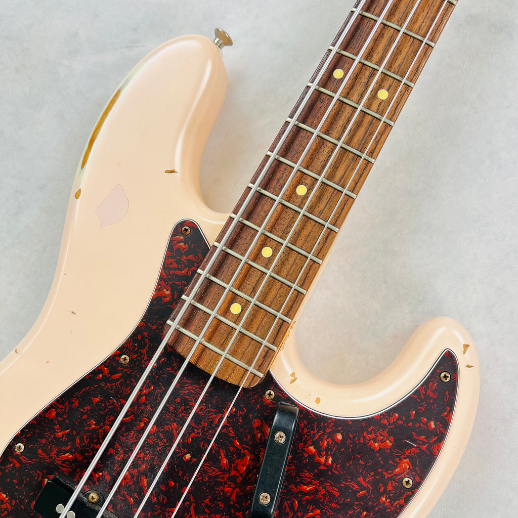 Nash JB63 Bass Guitar - Shell Pink - 3
