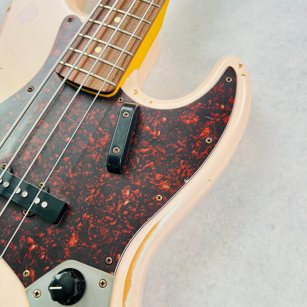 Nash JB63 Bass Guitar - Shell Pink - 6