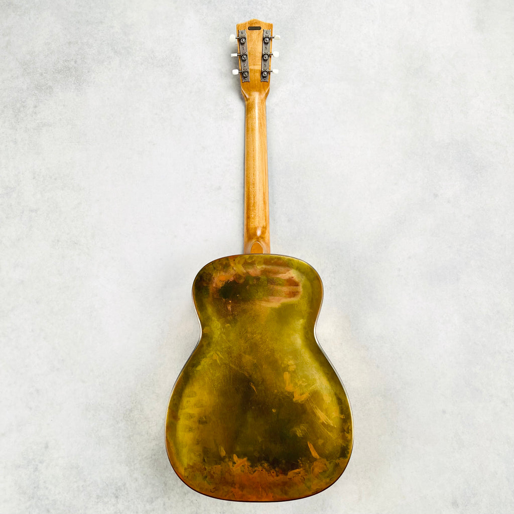 National Reso-Phonic Raw Series Brass 14-Fret Single Cone 2022 - 12