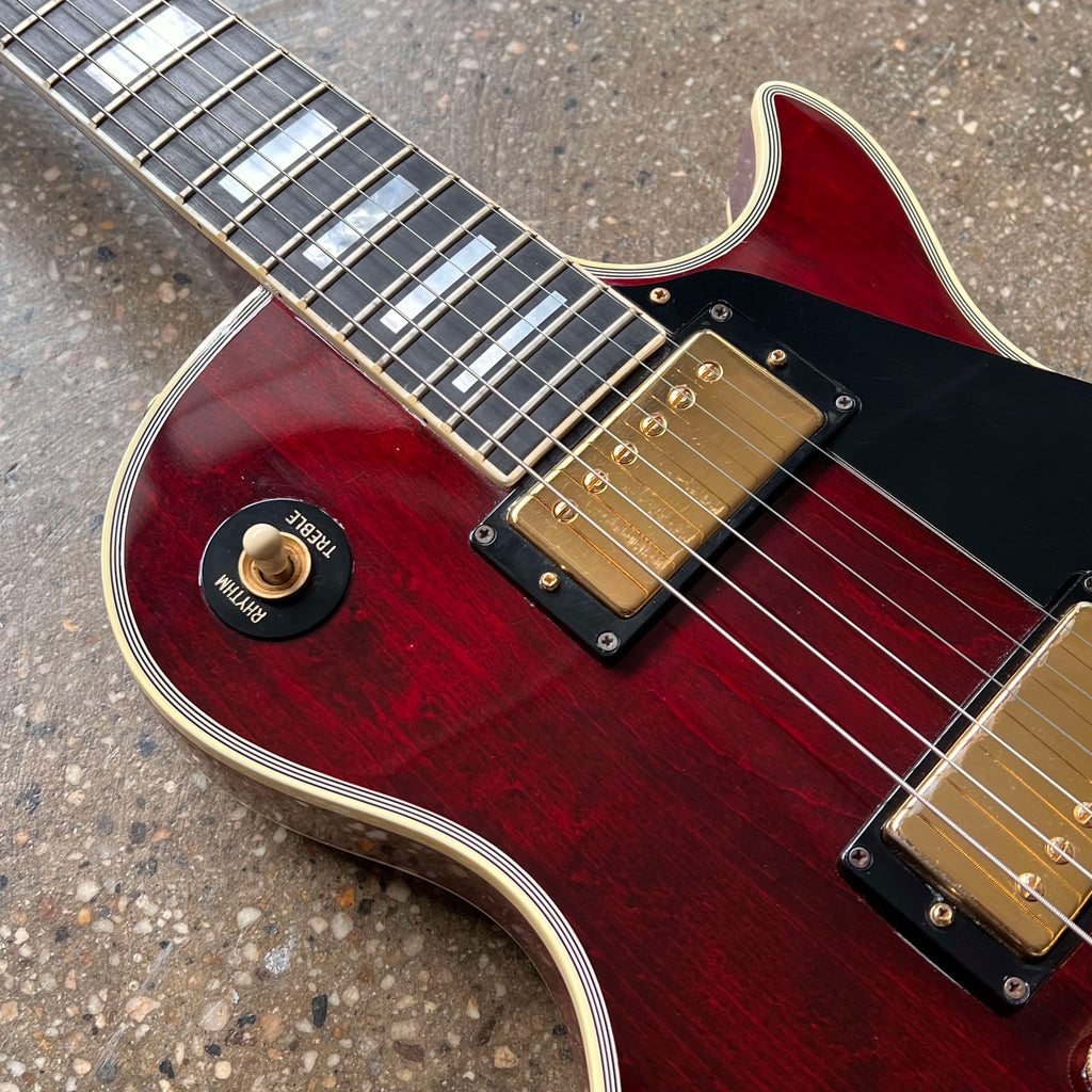 Gibson Les Paul Custom 1978 - Wine Red - 5