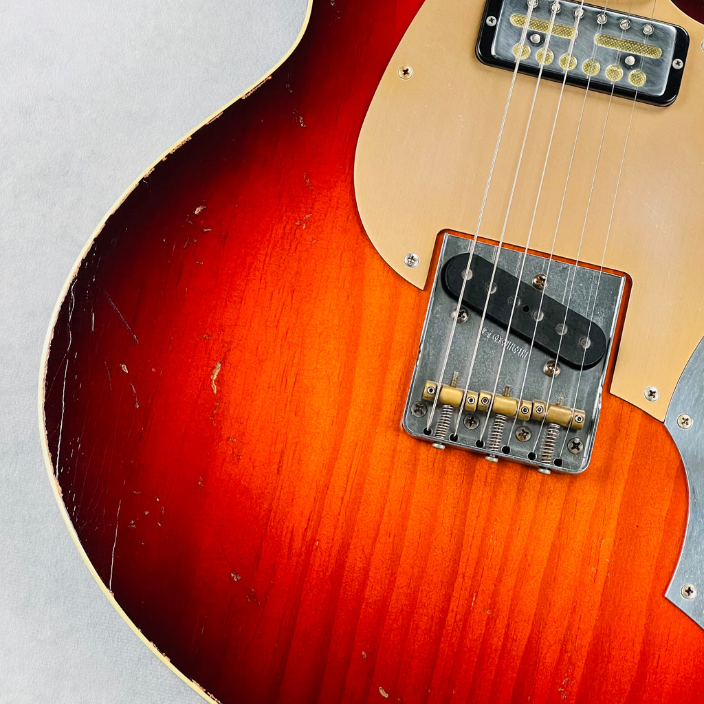 Novo by Dennis Fano Serus T Electric Guitar 2019 - Tobacco Burst - 4