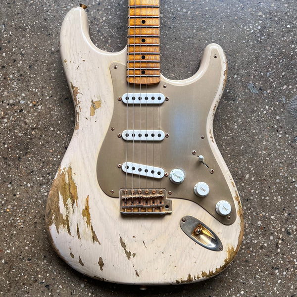 Fender Custom Shop Limited Edition Golden '50s 1954 Stratocaster 2014 - Dirty White Blonde - 1