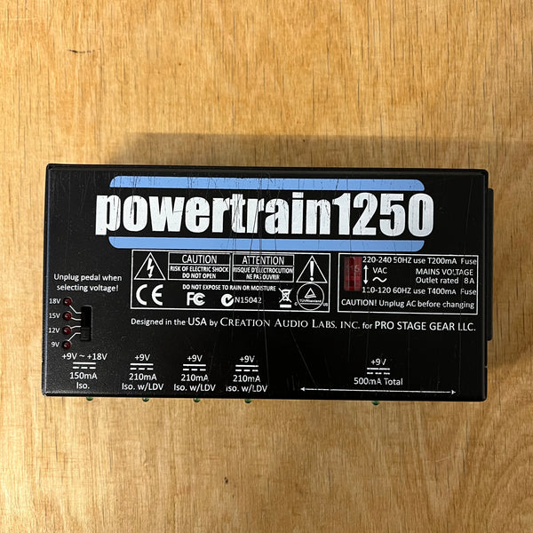 Pedaltrain Powertrain 1250 - Black - 1
