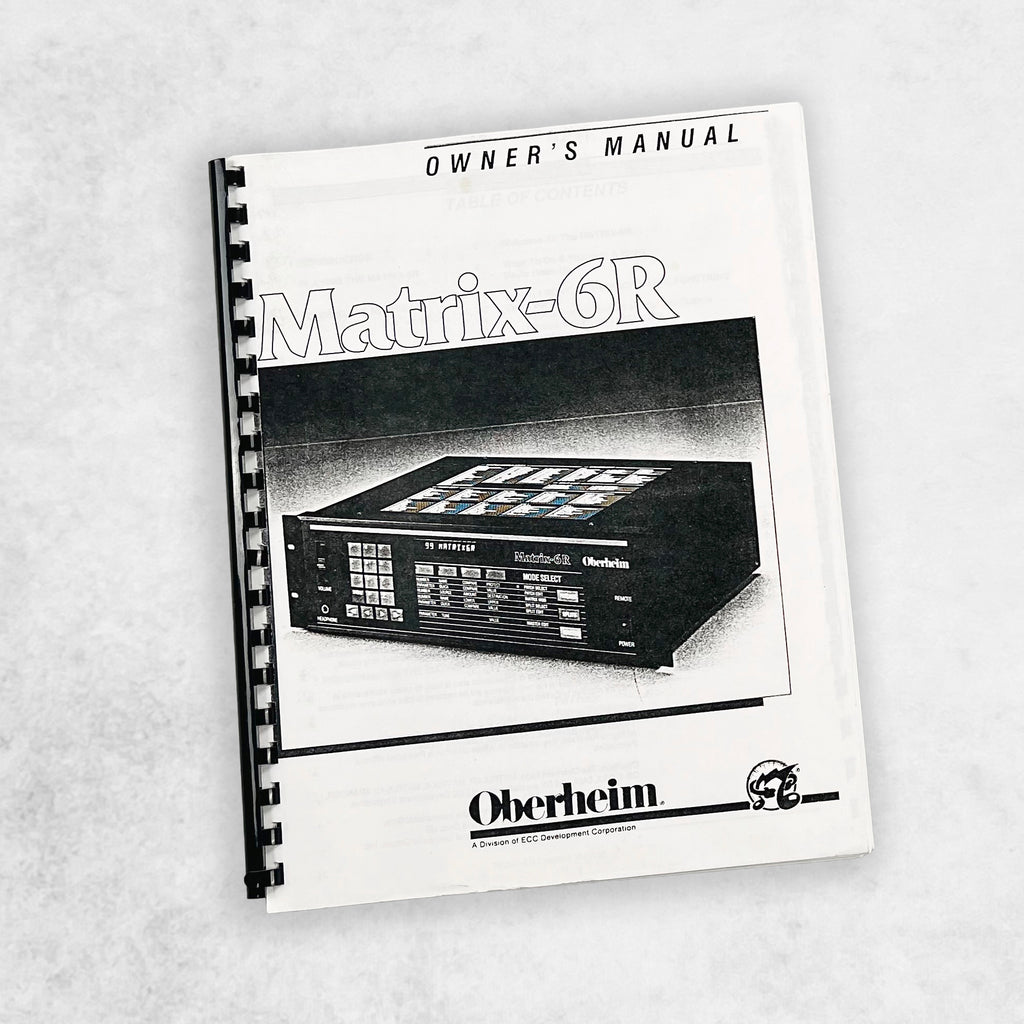 Oberheim Matrix 6R Rackmount 6-Voice Synthesizer 1986 - Black - 13