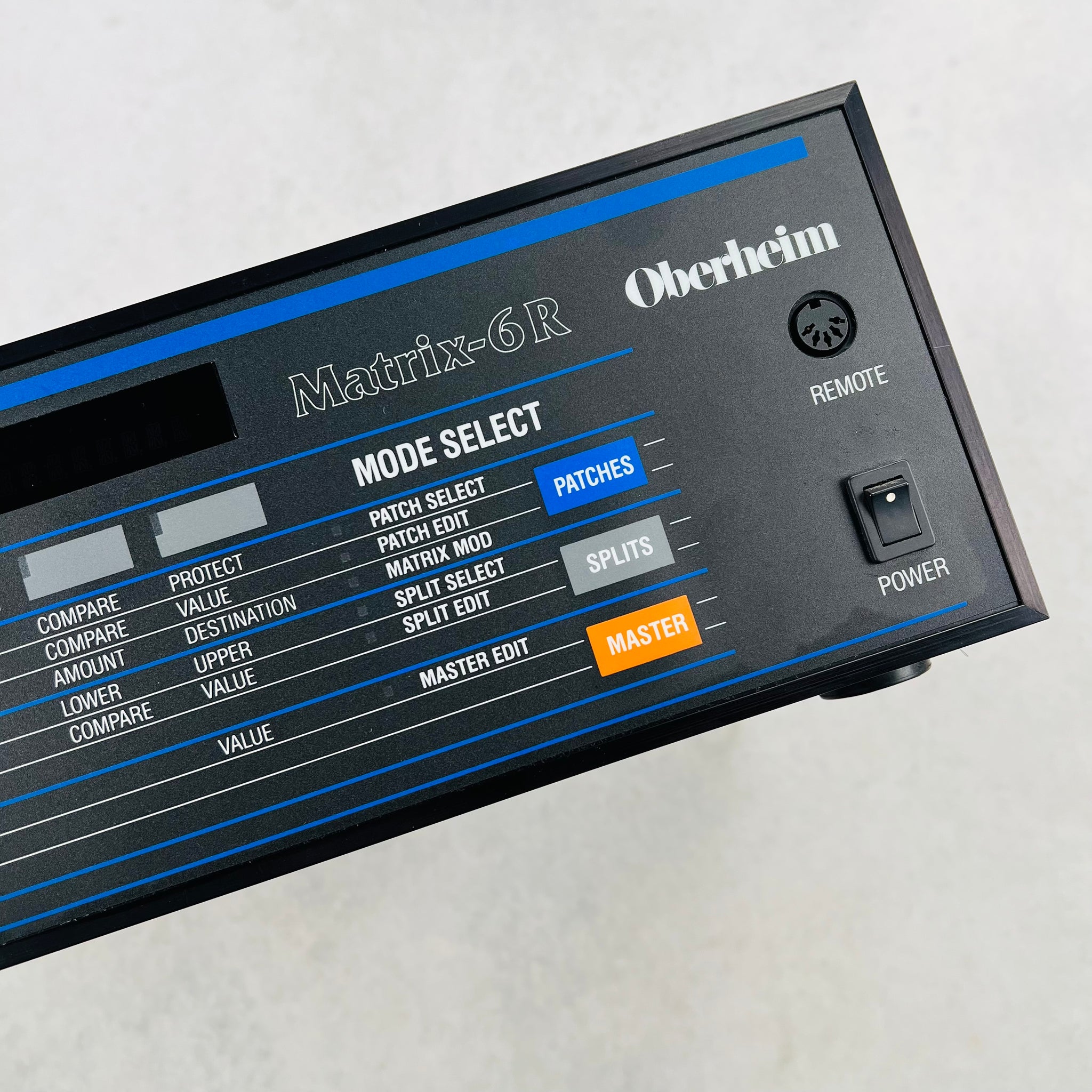 Oberheim Rack Oberheim Matrix 6R Rackmount 6-Voice Synthesizer 1986 - Black | Tone Wolf