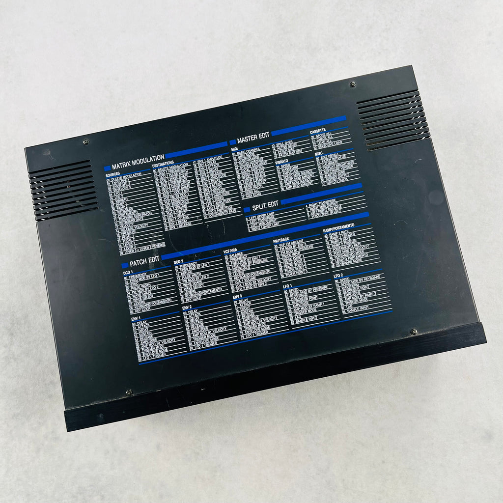 Oberheim Matrix 6R Rackmount 6-Voice Synthesizer 1986 - Black - 5