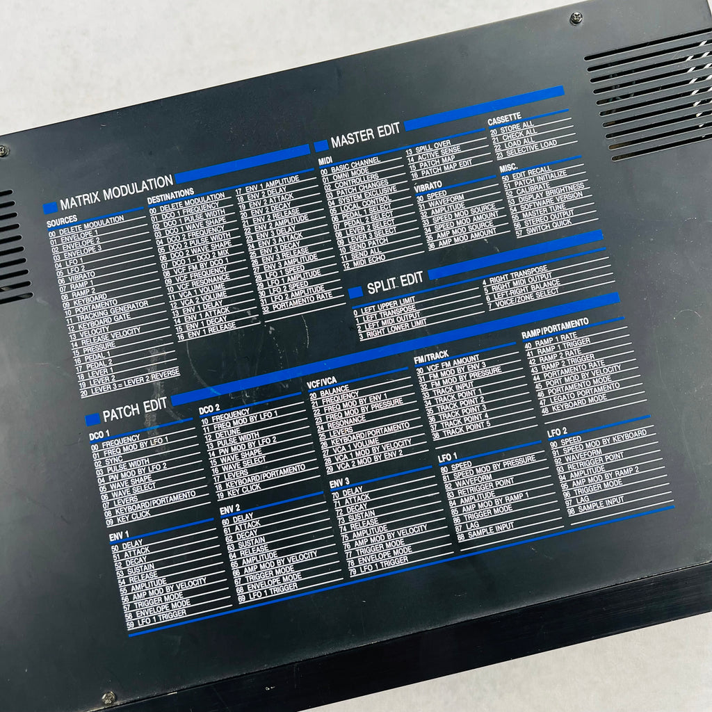 Oberheim Matrix 6R Rackmount 6-Voice Synthesizer 1986 - Black - 6