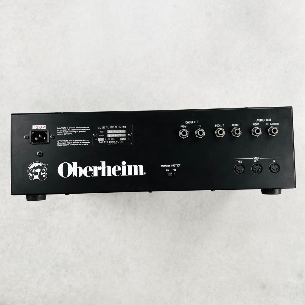 Oberheim Matrix 6R Rackmount 6-Voice Synthesizer 1986 - Black - 7