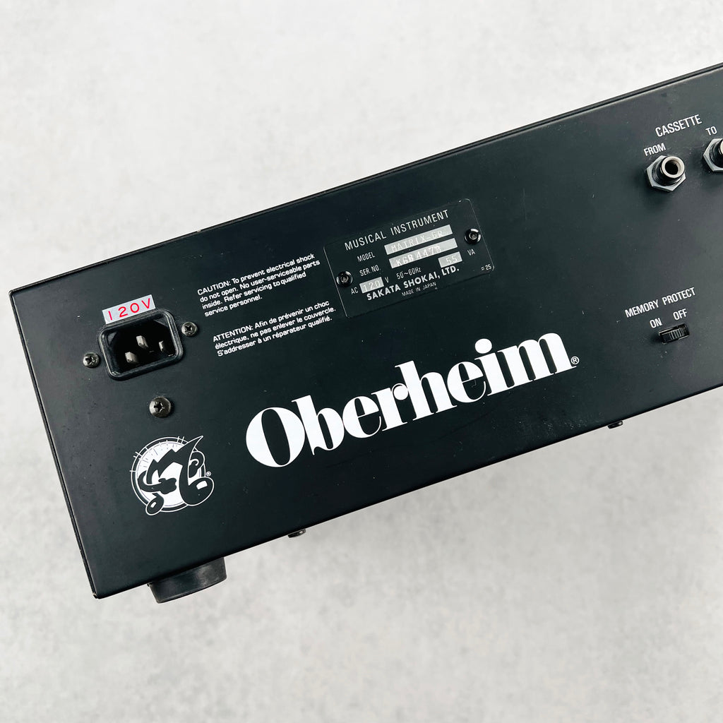 Oberheim Matrix 6R Rackmount 6-Voice Synthesizer 1986 - Black - 8