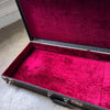 Vintage Guitar Hardshell Case Fits Gibson ES-335 1970s - Black Tolex with Purple Interior - 5