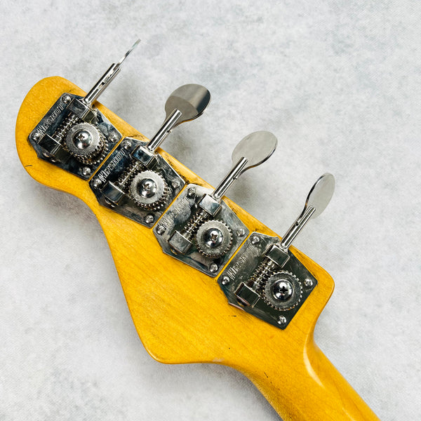 Olinto by La Bella 4-String P Bass 2024 - Carbo Gold Relic - 18