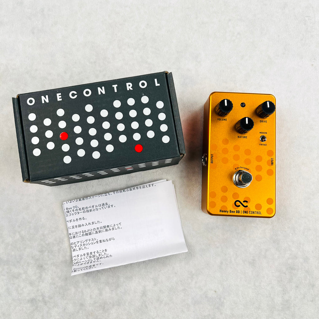 One Control Honey Bee OD Pedal 2010s - 6
