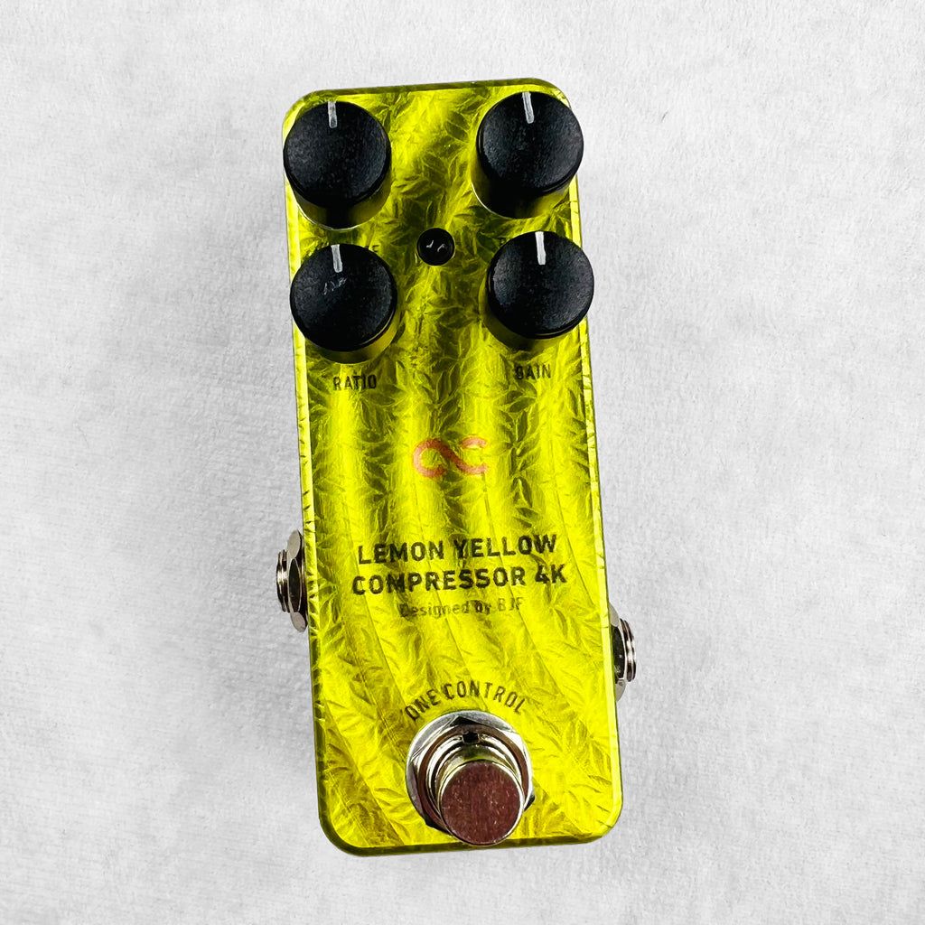 One Control Lemon Yellow Compressor 4k Pedal 2010s - 1