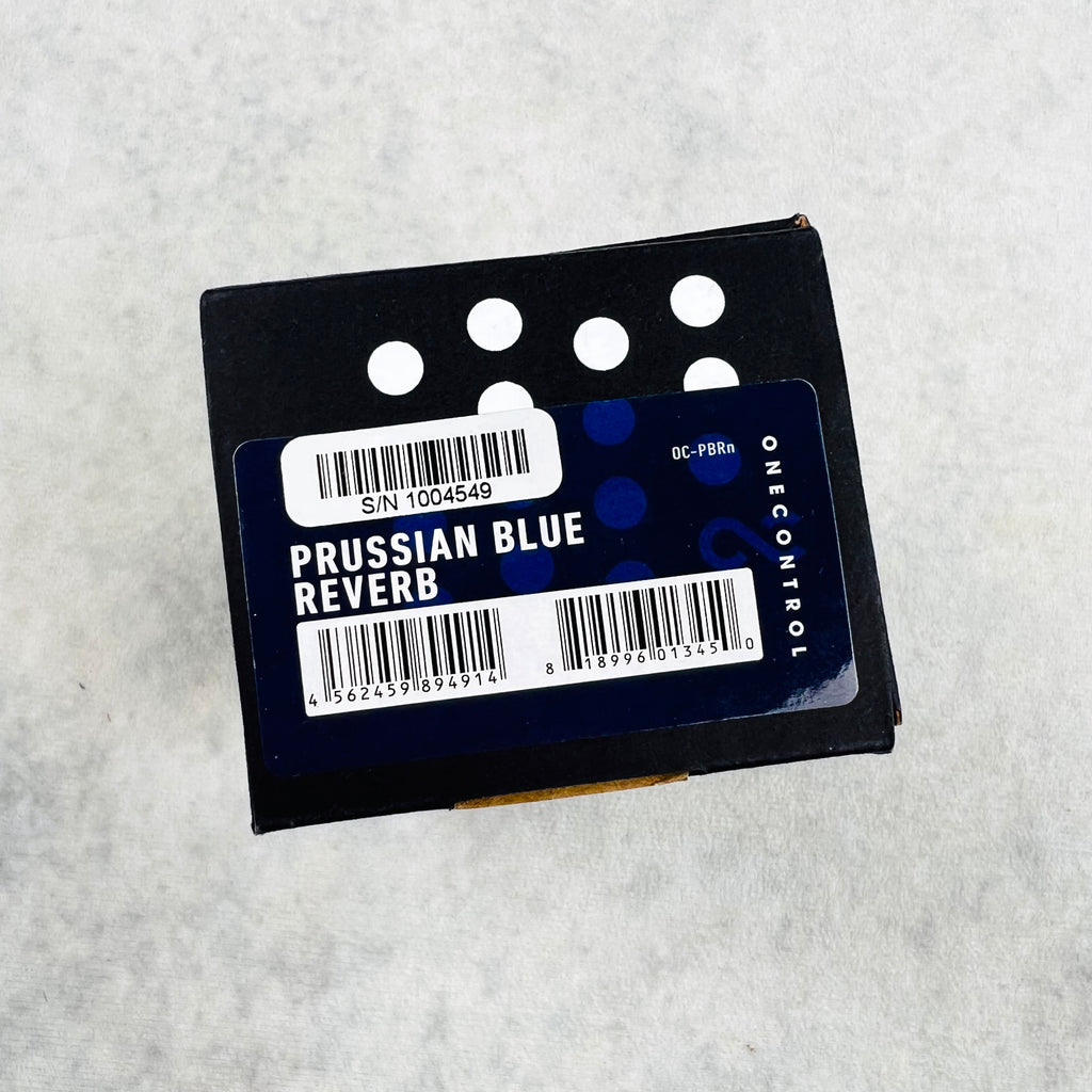 One Control Prussian Blue Reverb Pedal 2010s - 6
