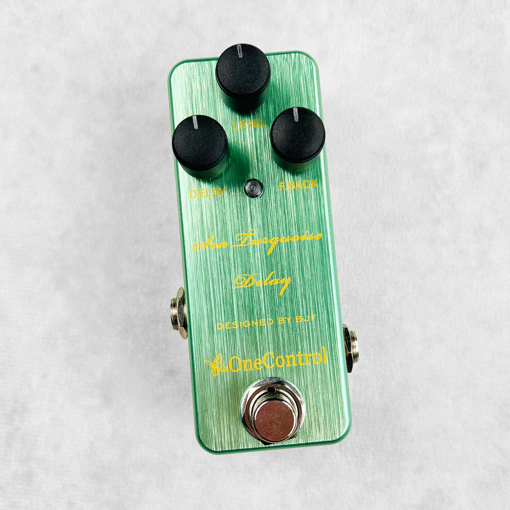 One Control Sea Turquoise Delay Pedal 2010s - 1