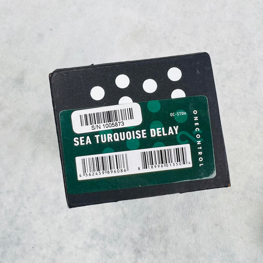 One Control Sea Turquoise Delay Pedal 2010s - 6