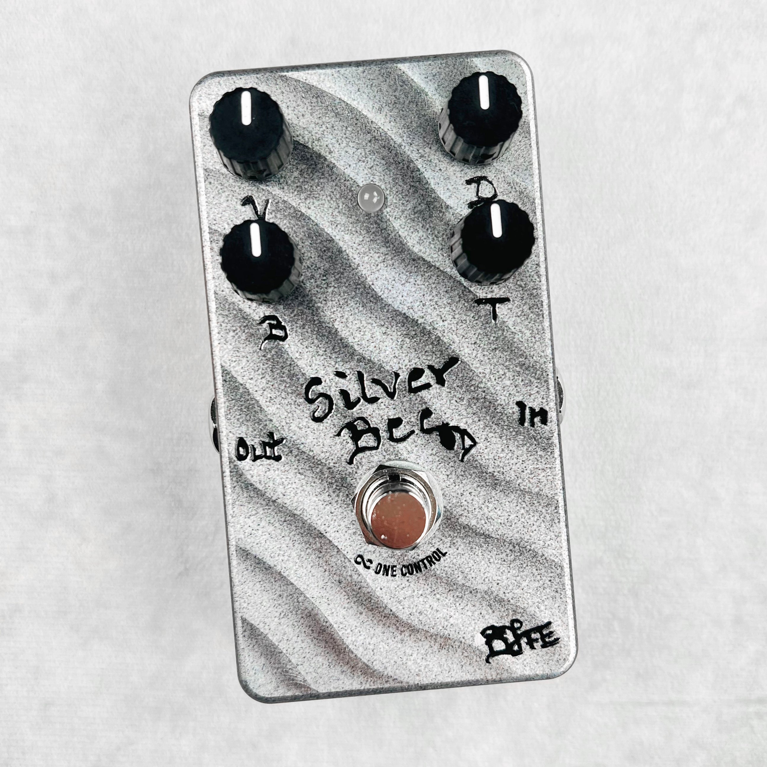 One Control Silver Bee OD Limited BJFE Style Wave Overdrive Pedal 2010