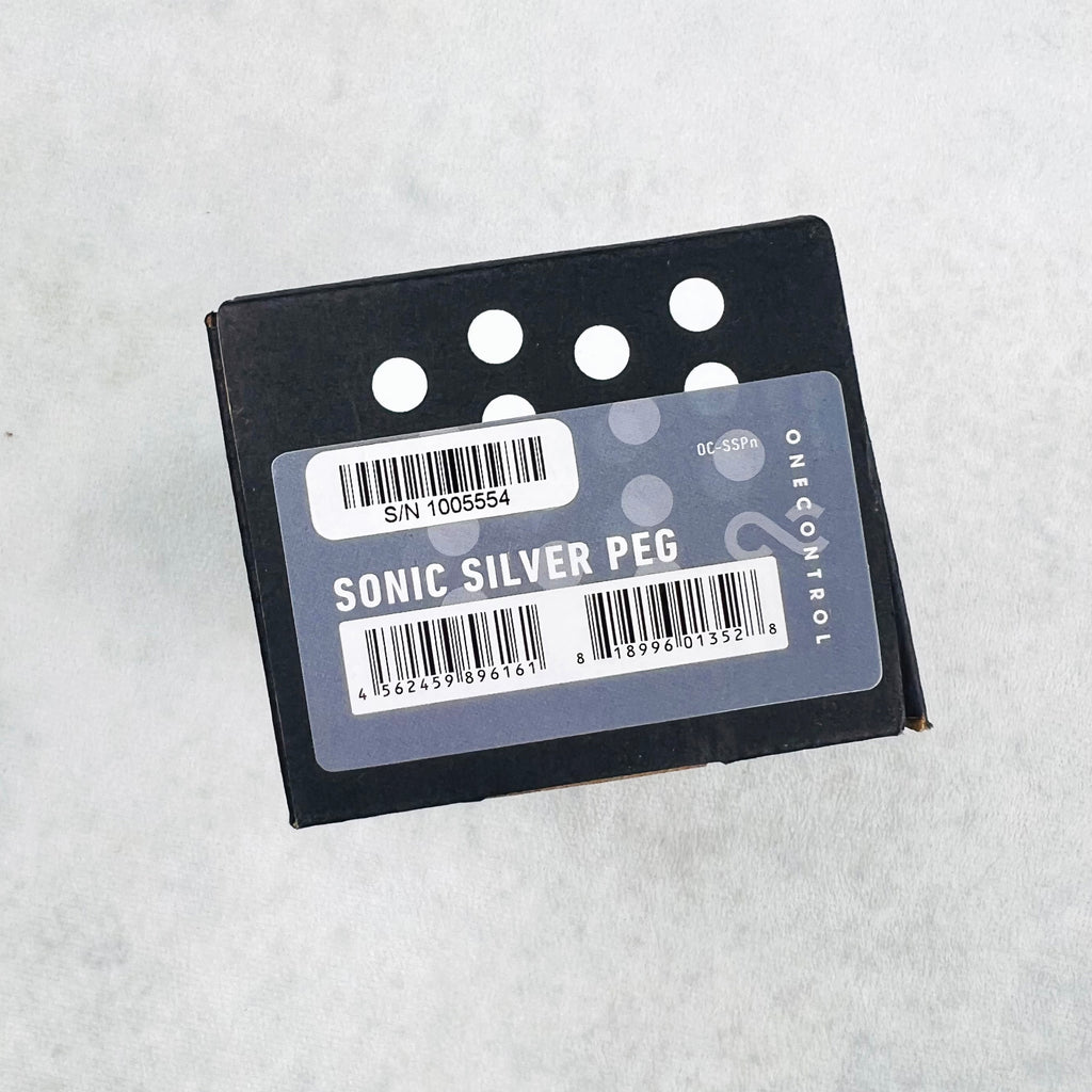 One Control Sonic Silver Peg Pedal 2010s - 6