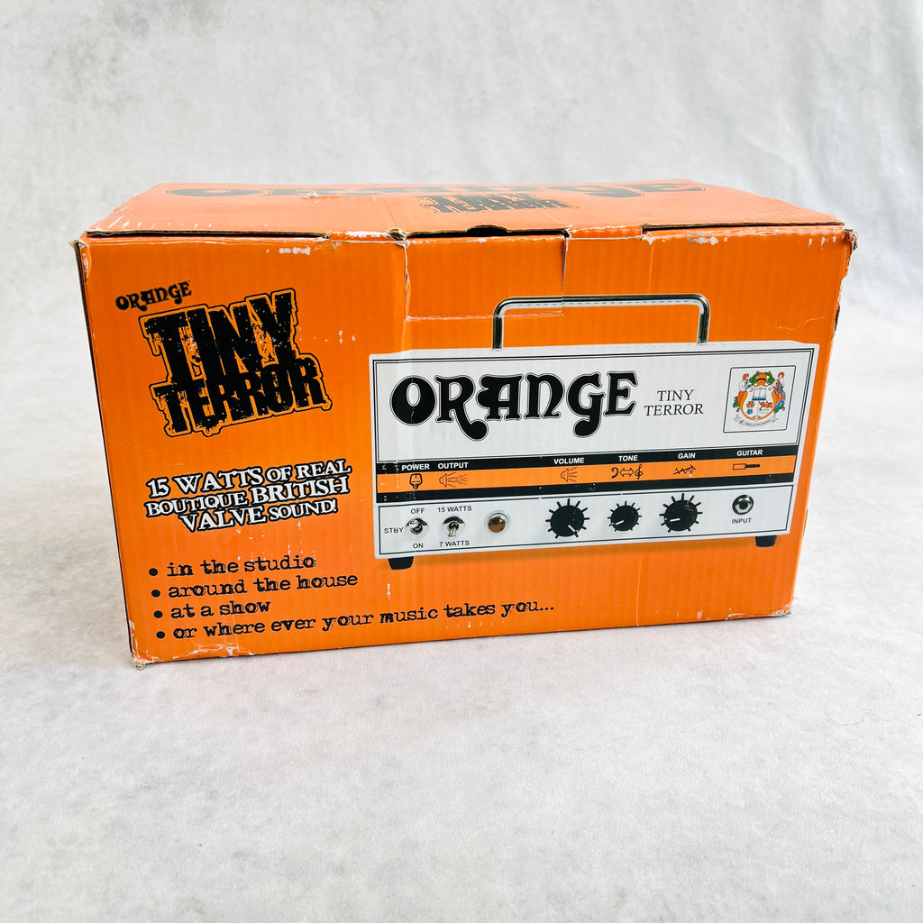 Orange Tiny Terror TT15 Guitar Head Amplifier 2011 - White - 12