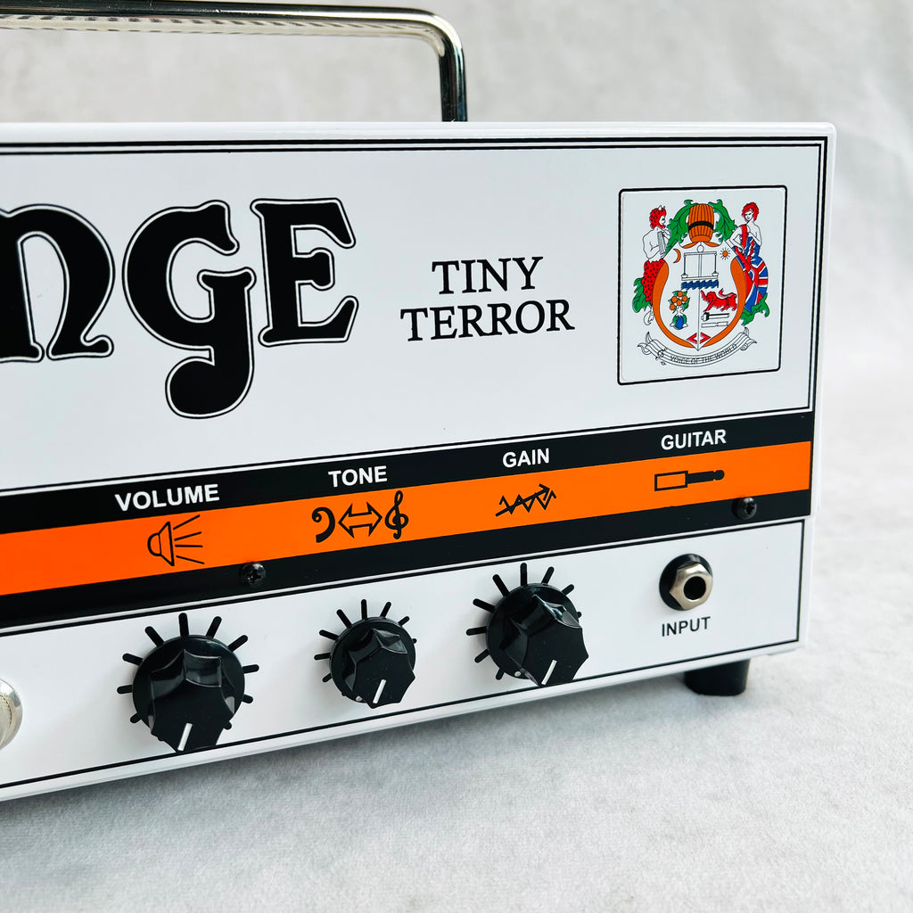 Orange Tiny Terror TT15 Guitar Head Amplifier 2011 - White - 3