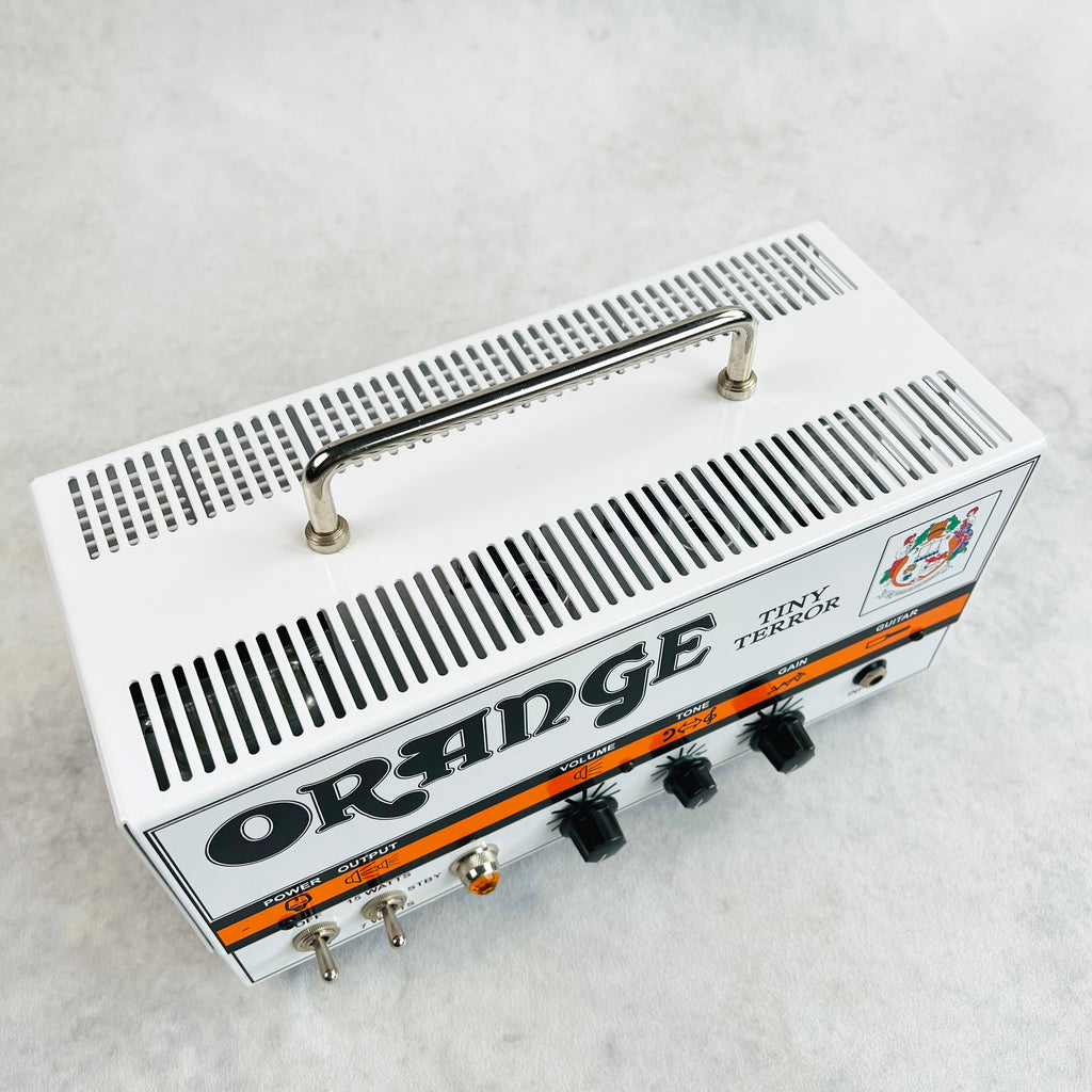 Orange Tiny Terror TT15 Guitar Head Amplifier 2011 - White - 4