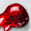 Ovation 1778T Elite - Candy Apple Red Hot Rod Flames - 13