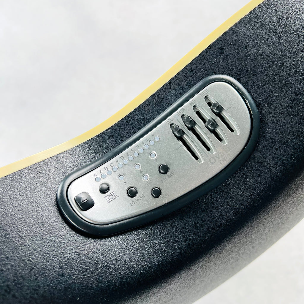 Ovation Celebrity CS274 Acoustic-Electric 4-String Bass 1998 - Black - 17