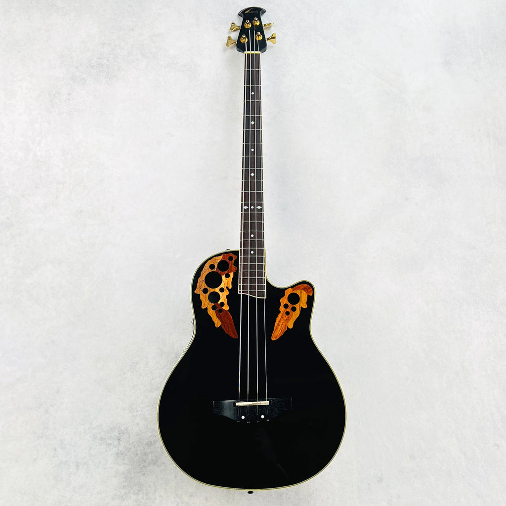 Ovation Celebrity CS274 Acoustic-Electric 4-String Bass 1998 - Black - 2