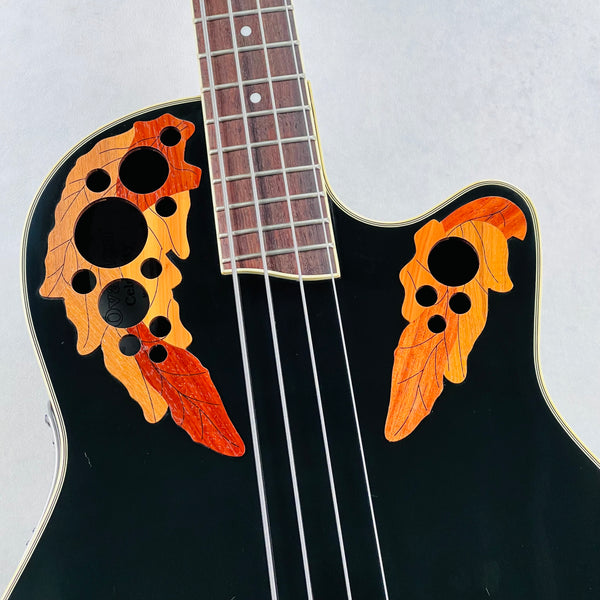 Ovation Celebrity CS274 Acoustic-Electric 4-String Bass 1998 - Black - 3