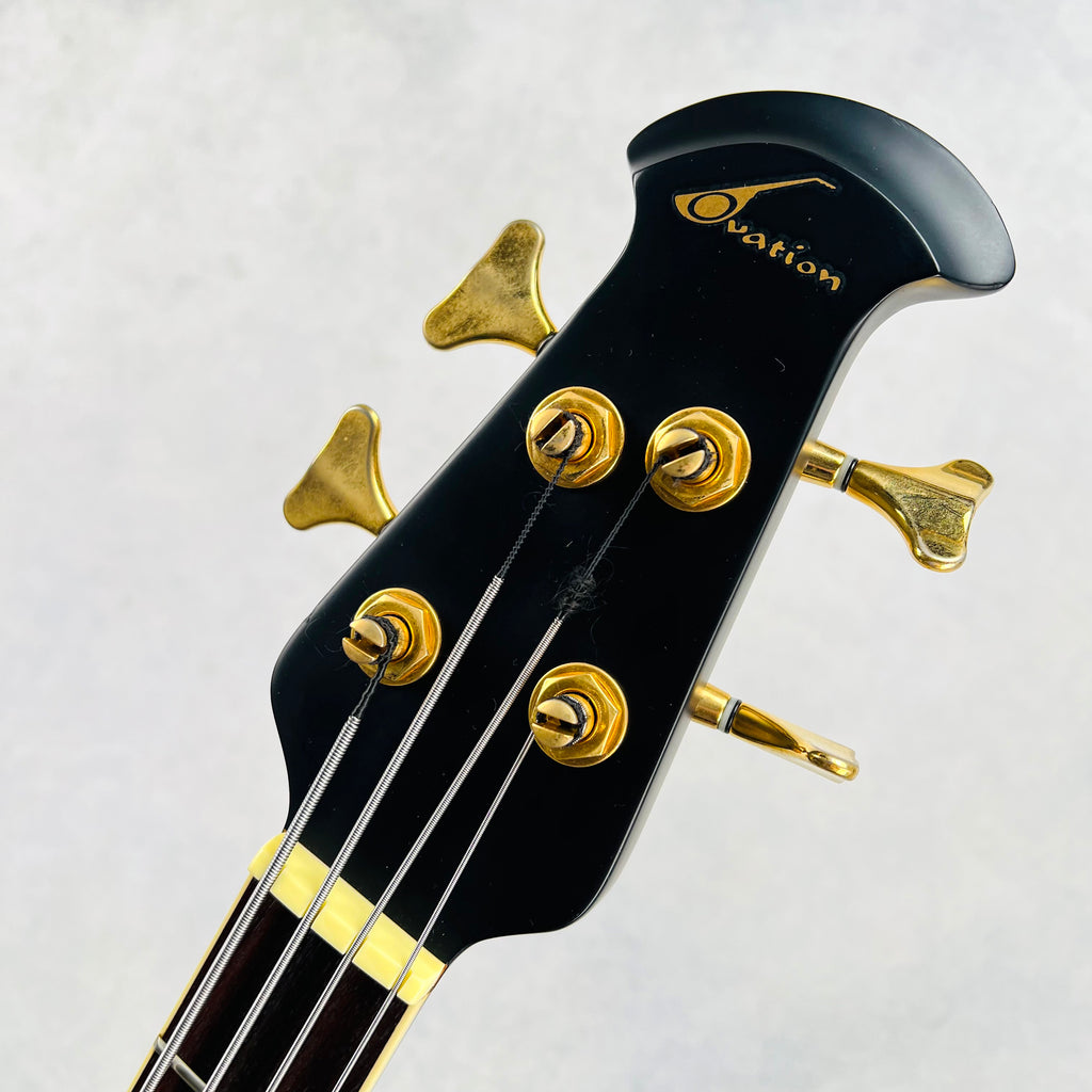 Ovation Celebrity CS274 Acoustic-Electric 4-String Bass 1998 - Black - 9