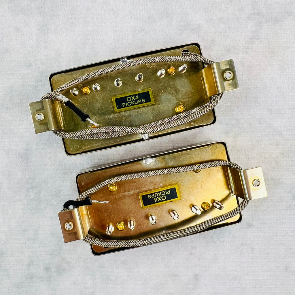 OX4 Low Wind PAF Humbucker Set - Aged Nickel - 4