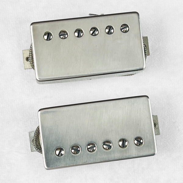 OX4 PAF Humbucker Pickup Set - Aged Nickel / Double Cream - 1
