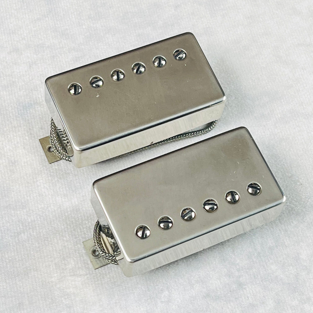 OX4 PAF Humbucker Pickup Set - Aged Nickel / Double Cream - 2