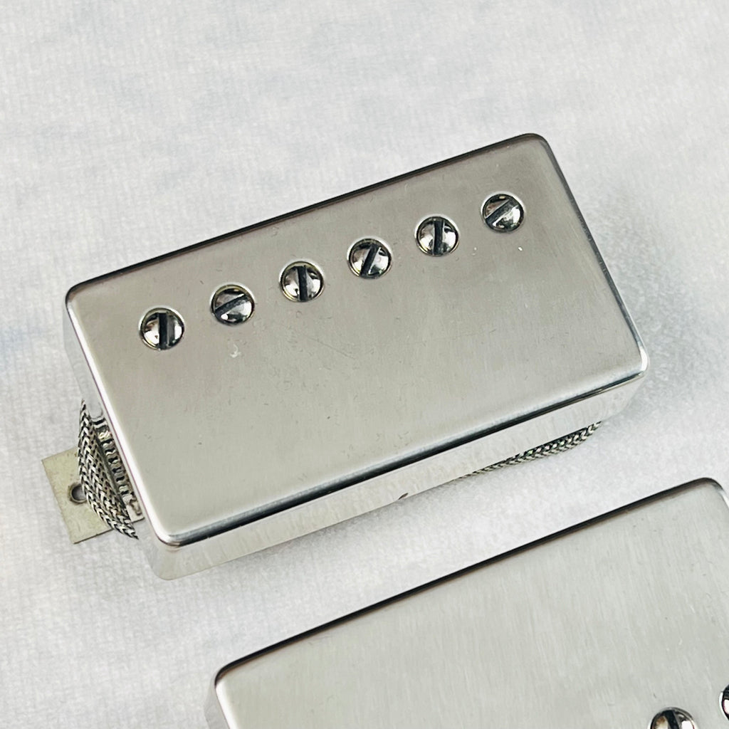 OX4 PAF Humbucker Pickup Set - Aged Nickel / Double Cream - 3