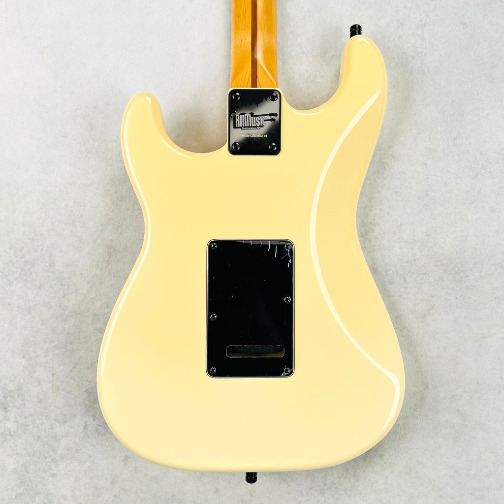 Partscaster Fender American Standard Neck Wilkinson Tremolo 2013 - Vintage White - 10