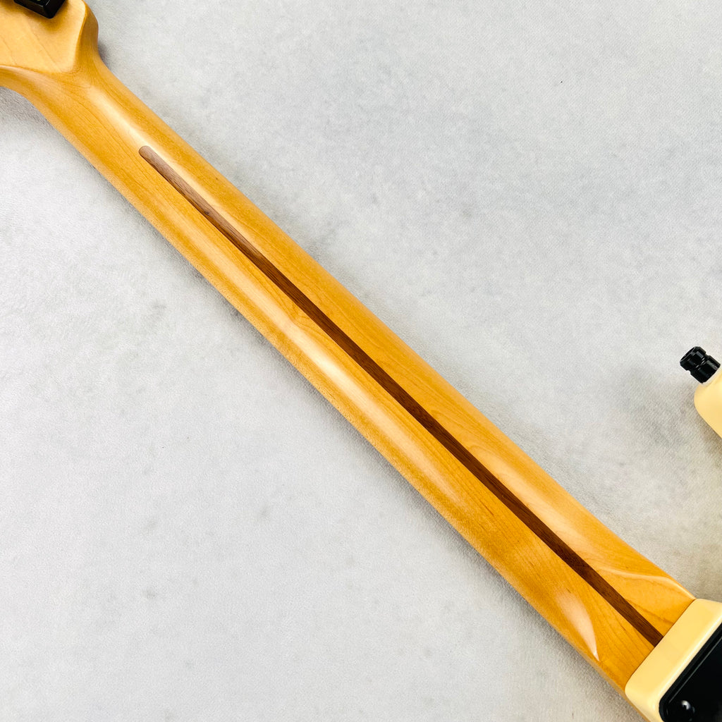 Partscaster Fender American Standard Neck Wilkinson Tremolo 2013 - Vintage White - 14