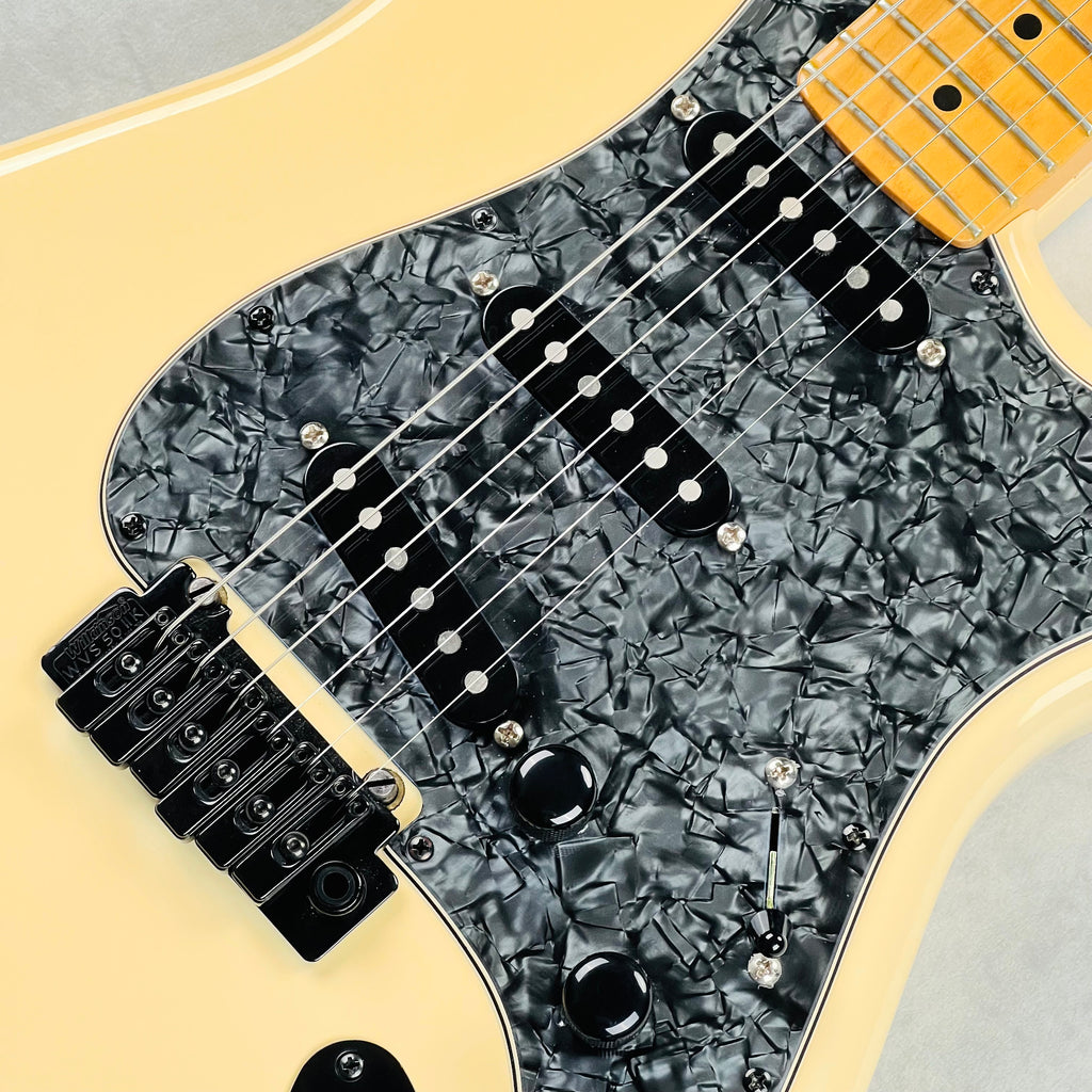 Partscaster Fender American Standard Neck Wilkinson Tremolo 2013 - Vintage White - 7