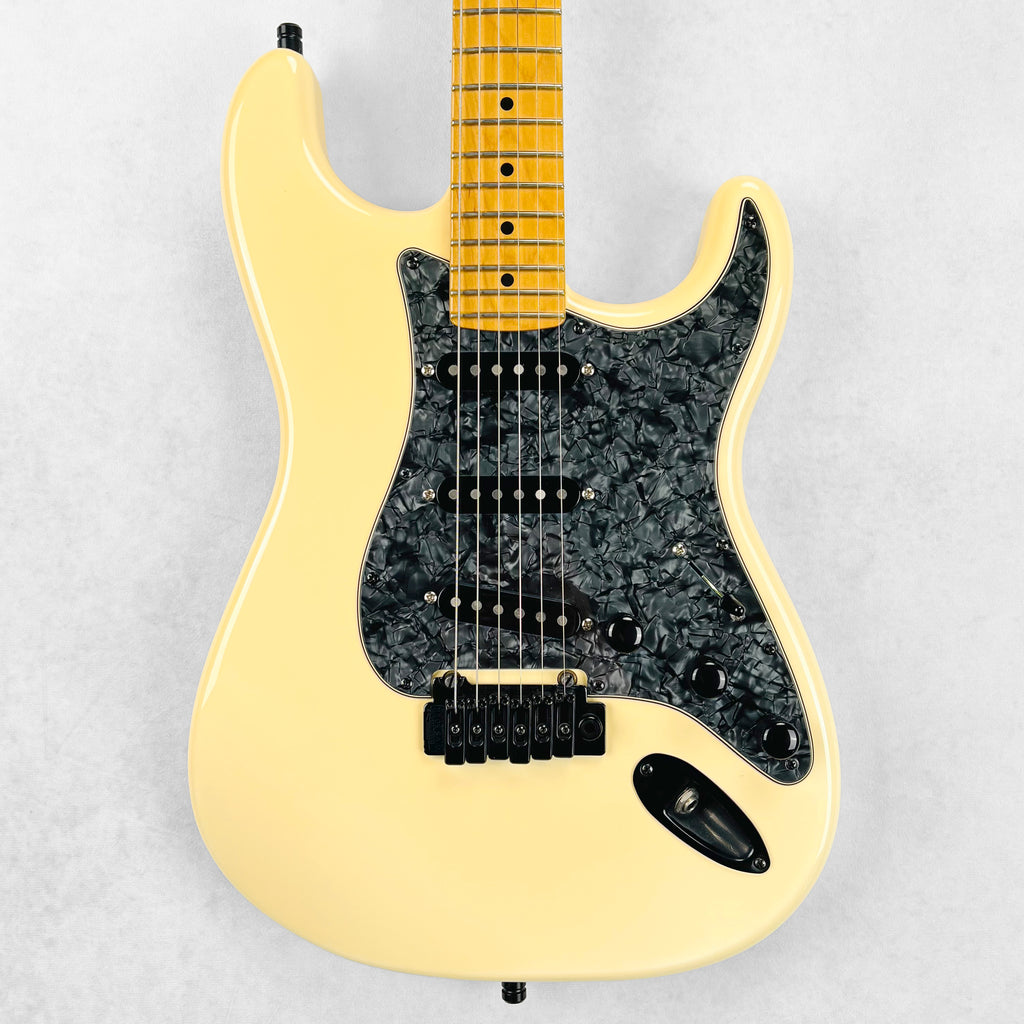 Partscaster Fender American Standard Neck Wilkinson Tremolo 2013 - Vintage White - 1