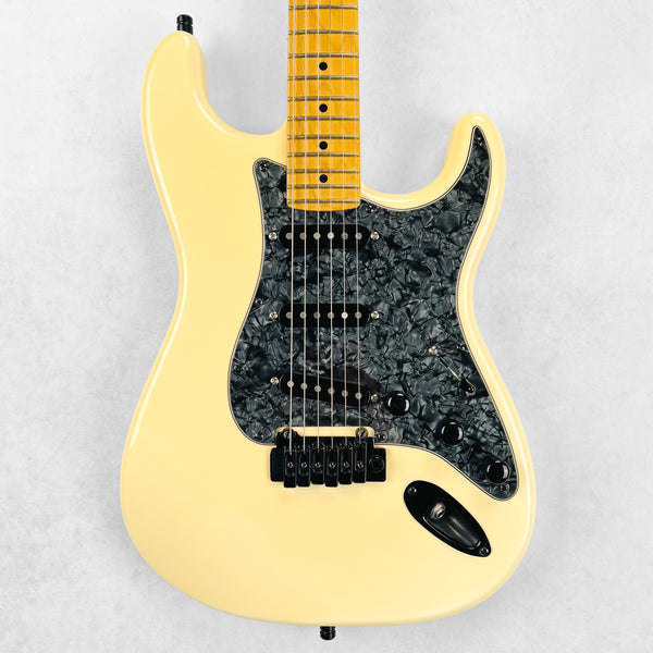 Partscaster Fender American Standard Neck Wilkinson Tremolo 2013 - Vintage White - 1