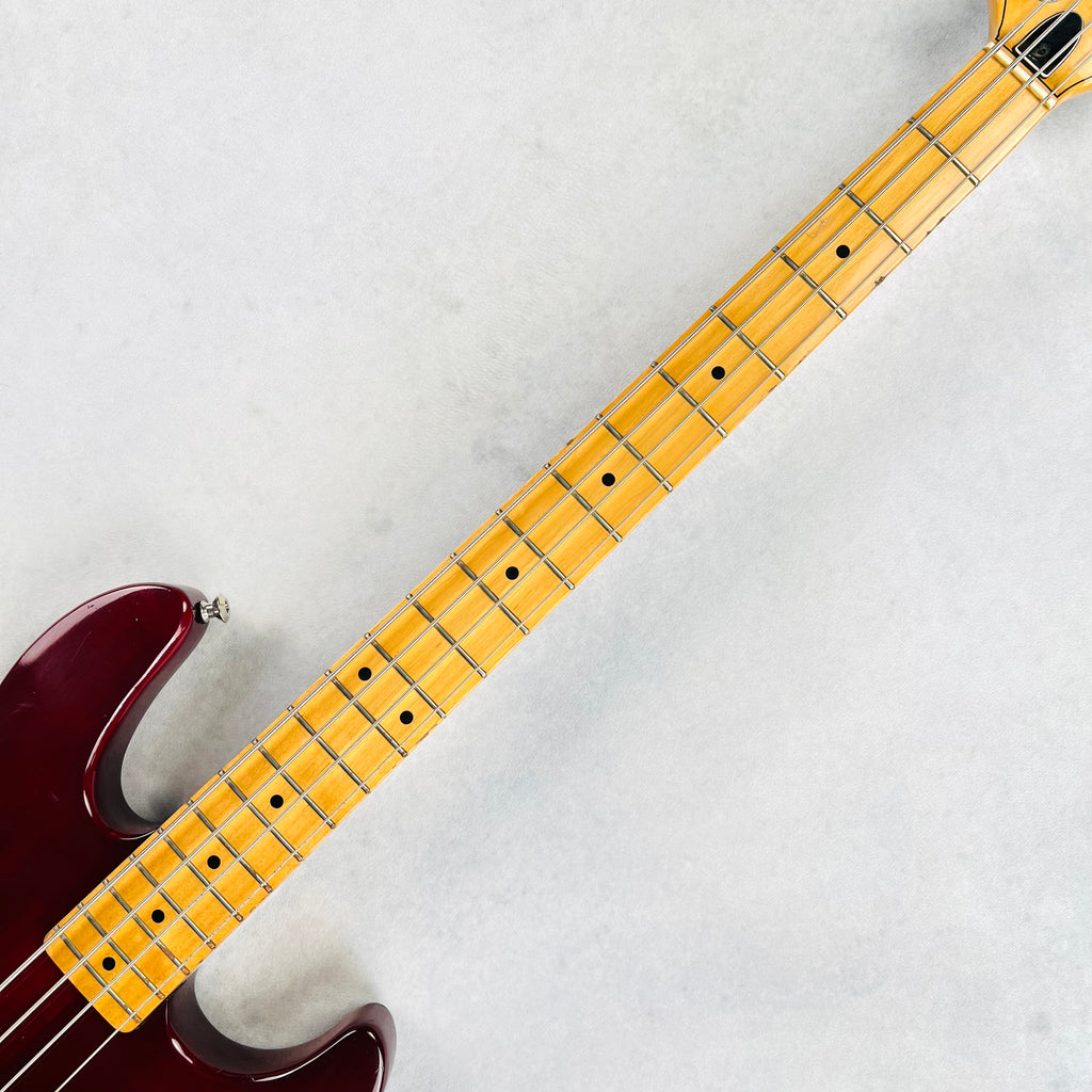 Peavey T-45 4-String Bass Guitar 1982 - Burgundy - 10