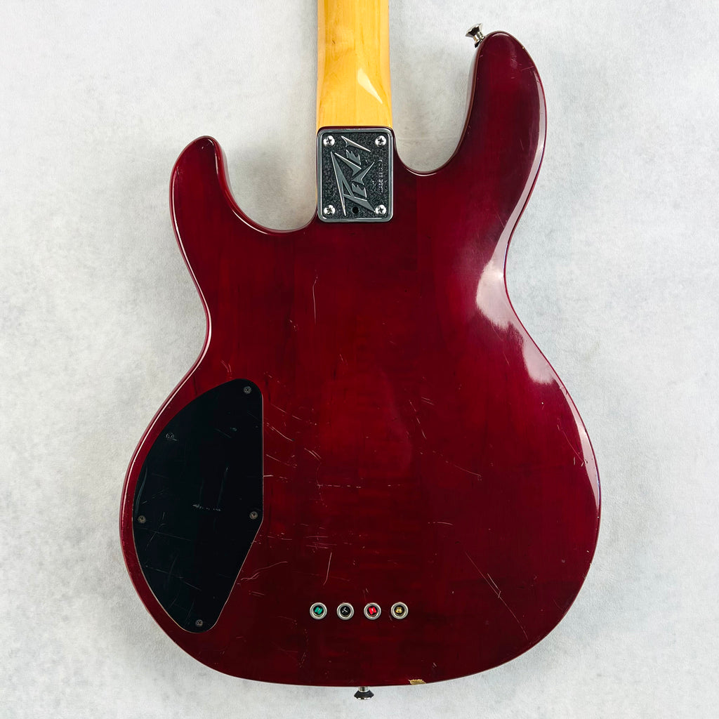 Peavey T-45 4-String Bass Guitar 1982 - Burgundy - 12