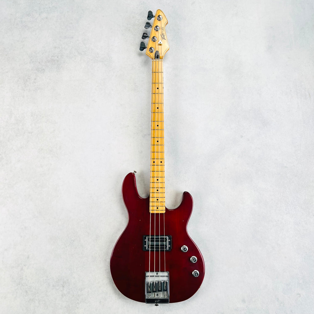 Peavey T-45 4-String Bass Guitar 1982 - Burgundy - 2