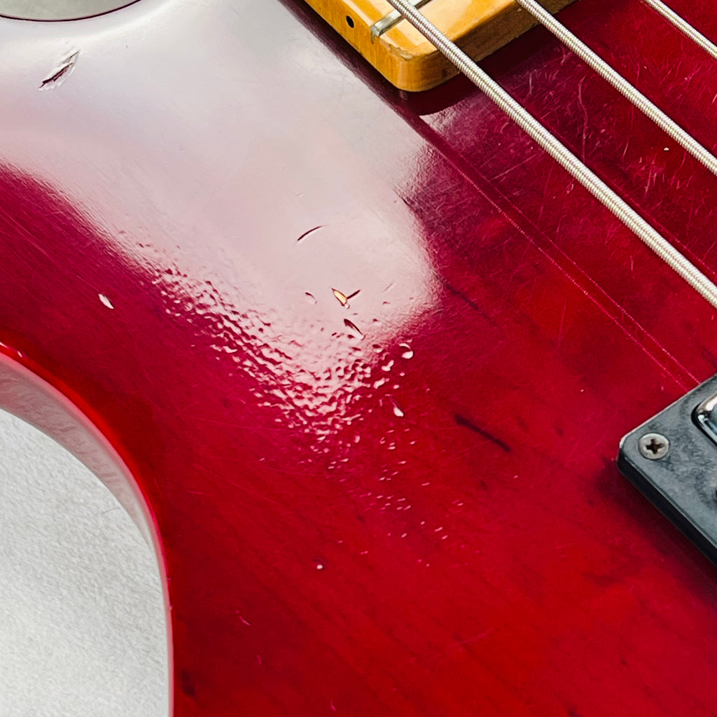 Peavey T-45 4-String Bass Guitar 1982 - Burgundy - 8