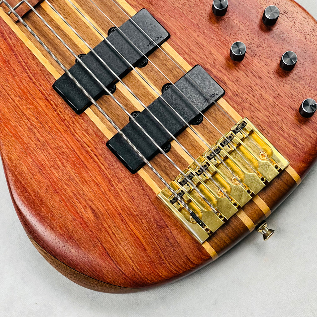 Peavey USA Cirrus Mahogany 6-String Bass 2000s - Natural - 4