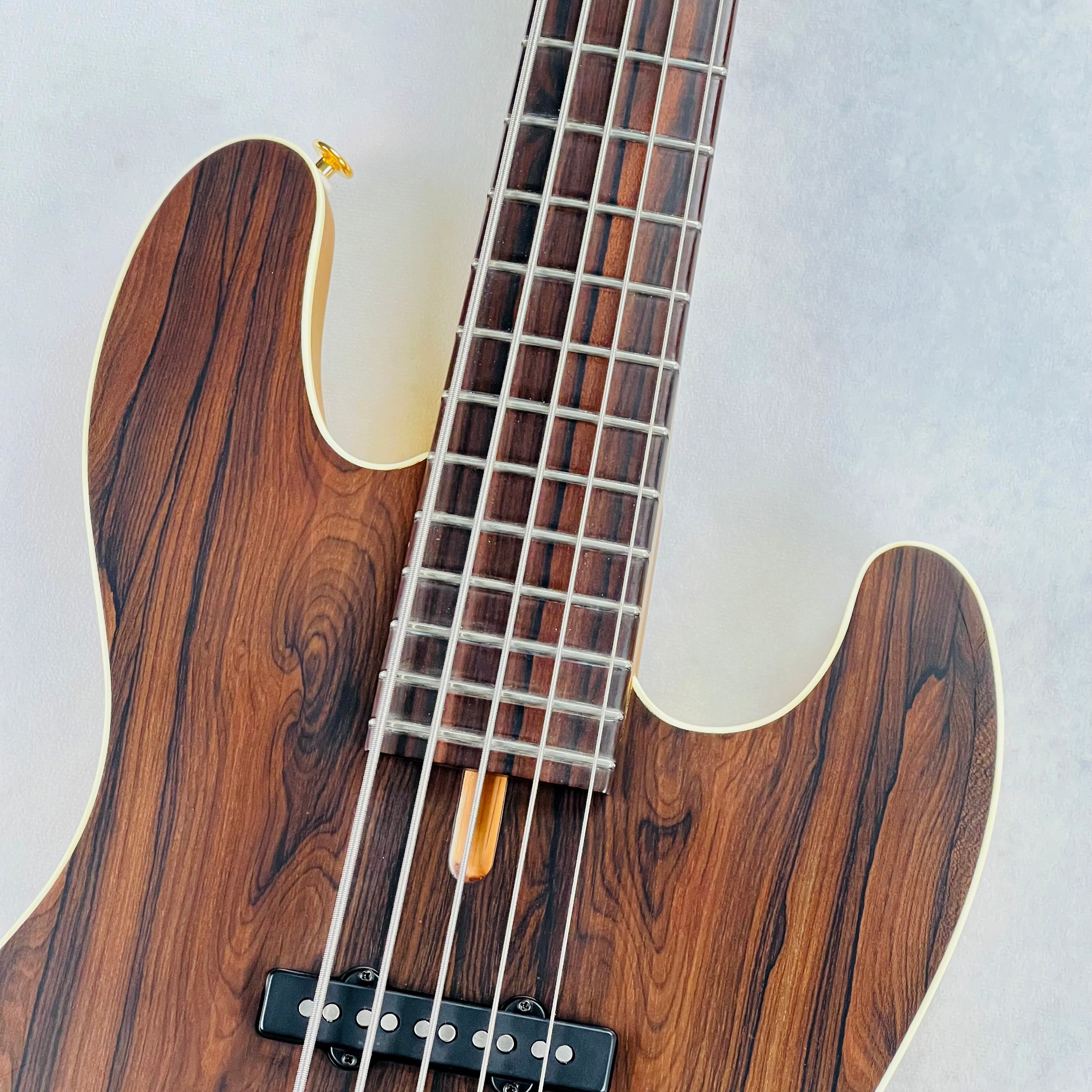 Pensa J-534 Ziricote Top Chambered 5-String Bass 2023 | Tone Wolf