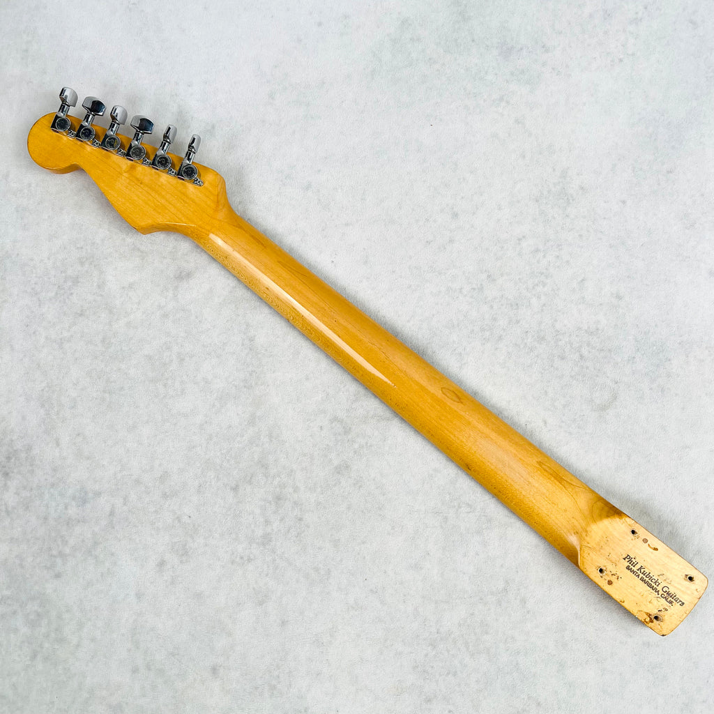 Phil Kubicki S-Style Electric Guitar Neck Rosewood Fingerboard 1983 - Natural - 7