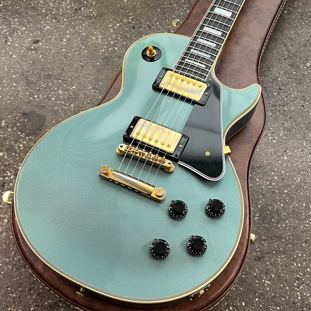Gibson Custom Shop 1957 Les Paul Custom 2018 - Antique Pelham Blue - 9