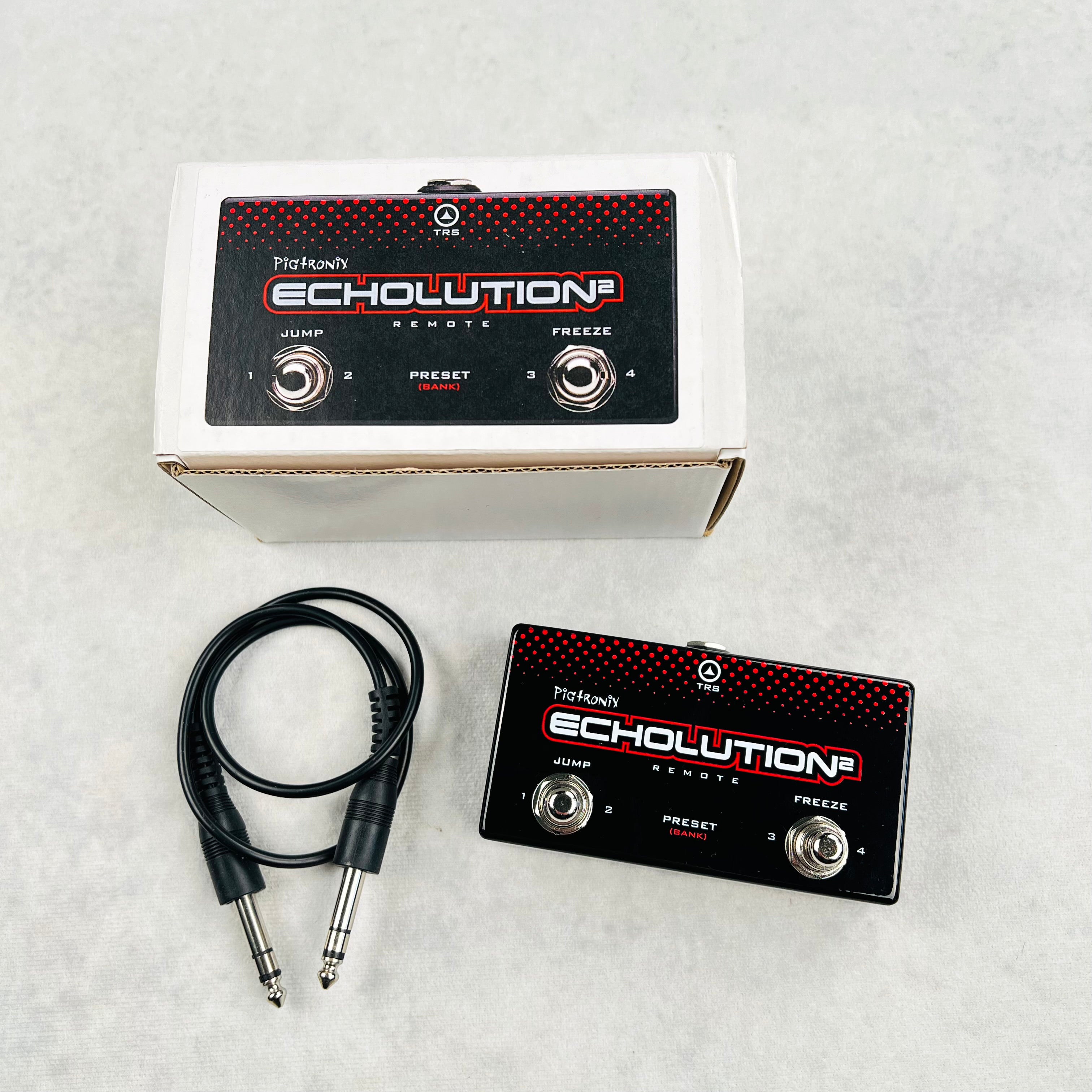 Pigtronix Echolution 2 Remote Pedal 2010s - Black | Tone Wolf